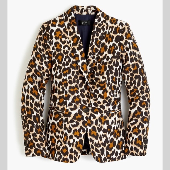 J. Crew Jackets & Blazers - J Crew Parke Blazer in Leopard 🐆 Print